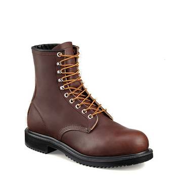 Red Wing Férfi SuperSole 8-inch Safety Toe Munkavédelmi Bakancs Barna